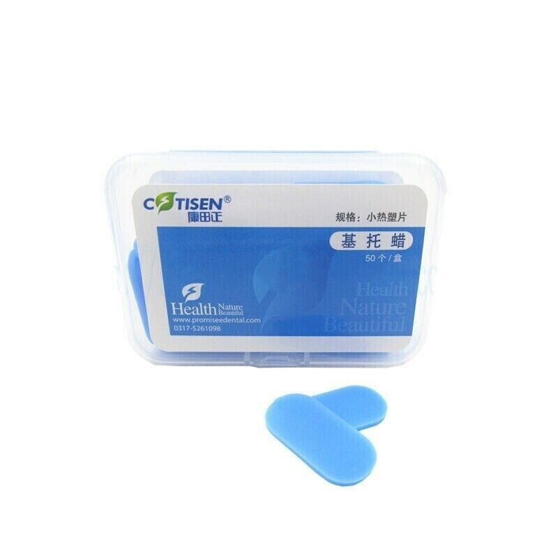 Dental Temporary Impression No Tray Crown Thermoplastic Base Disc Wax Tablet Kit