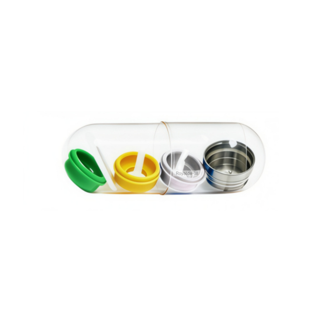 PEEK Cap Retention Insert Caps Novaloc Type Abutment ITI Titanium Housing RC/NC