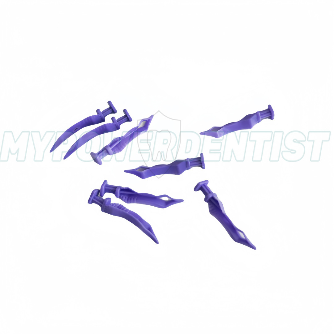 Dental Diamond Wedges Plastic Diastema Adaptive Interdental Teeth Gap Wedge