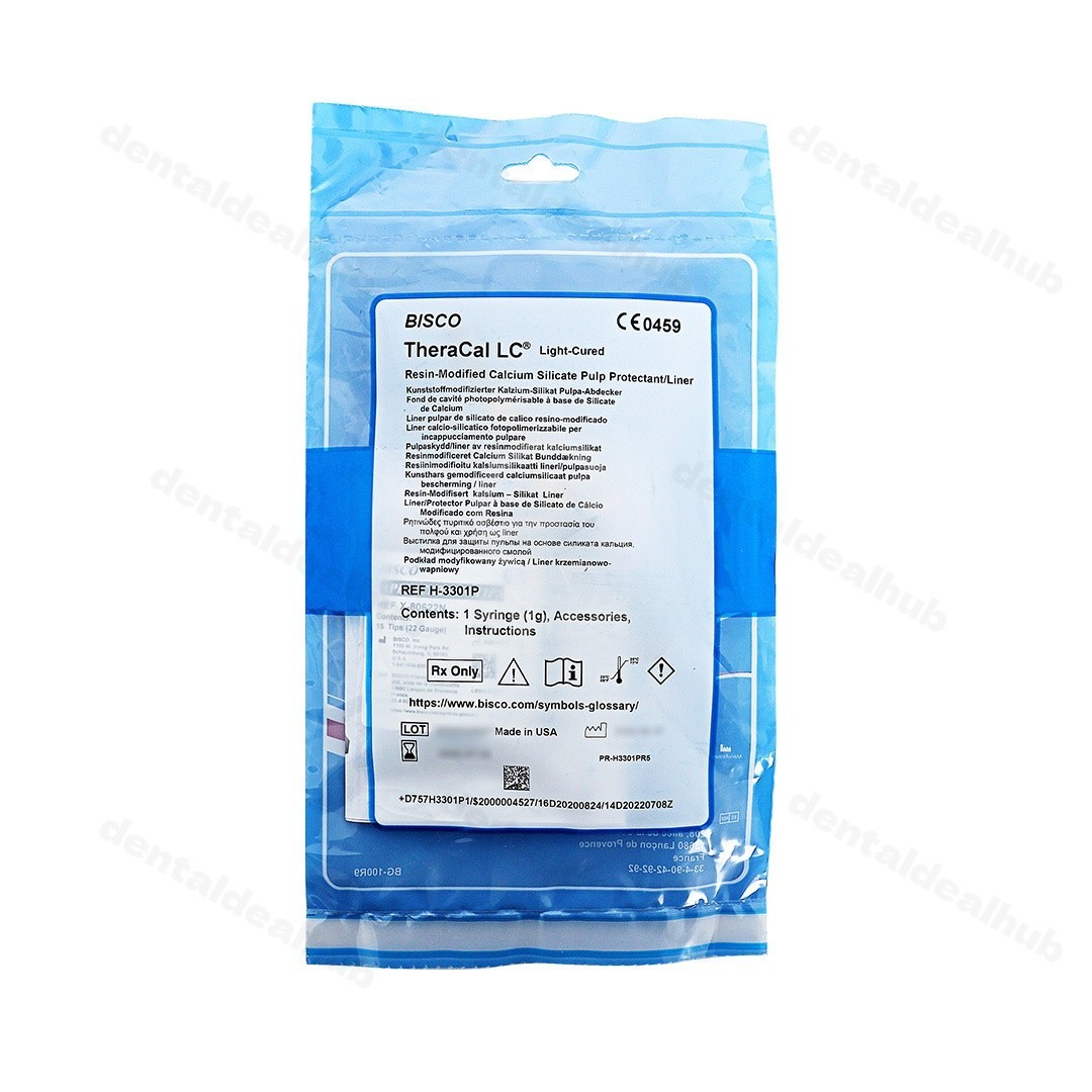 BISCO TheraCal LC 1g Light-Cured Resin Modified Calcium Silicate Liner Syringe