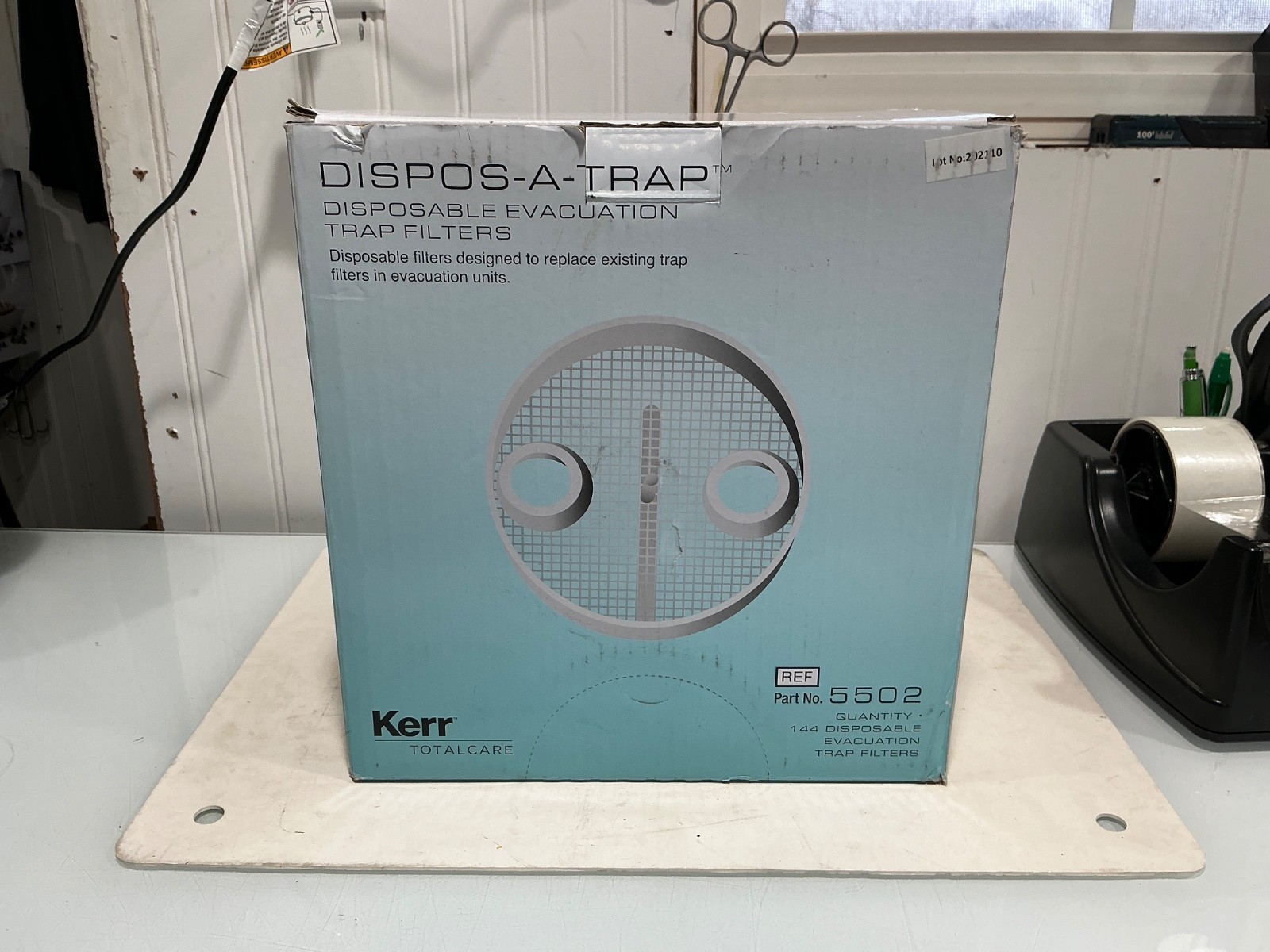 Kerr DISPOS-A-TRAP Disposable Evacuation Trap Filters 5502
