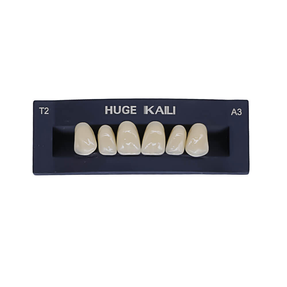 1Pack 112Pcs/Pack HUGE KAILI A3 Dental Synthetic Polymer Resin Teeth T2 L2 30 A3