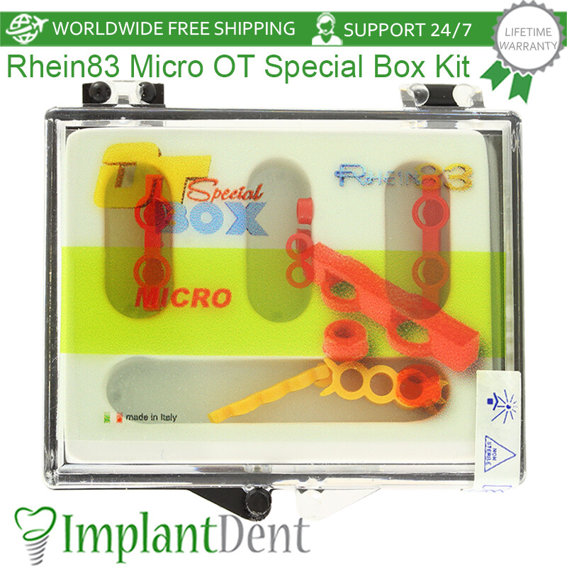 Dental OT Box Special Micro Size Overdenture Attachment System Kit Dentistry