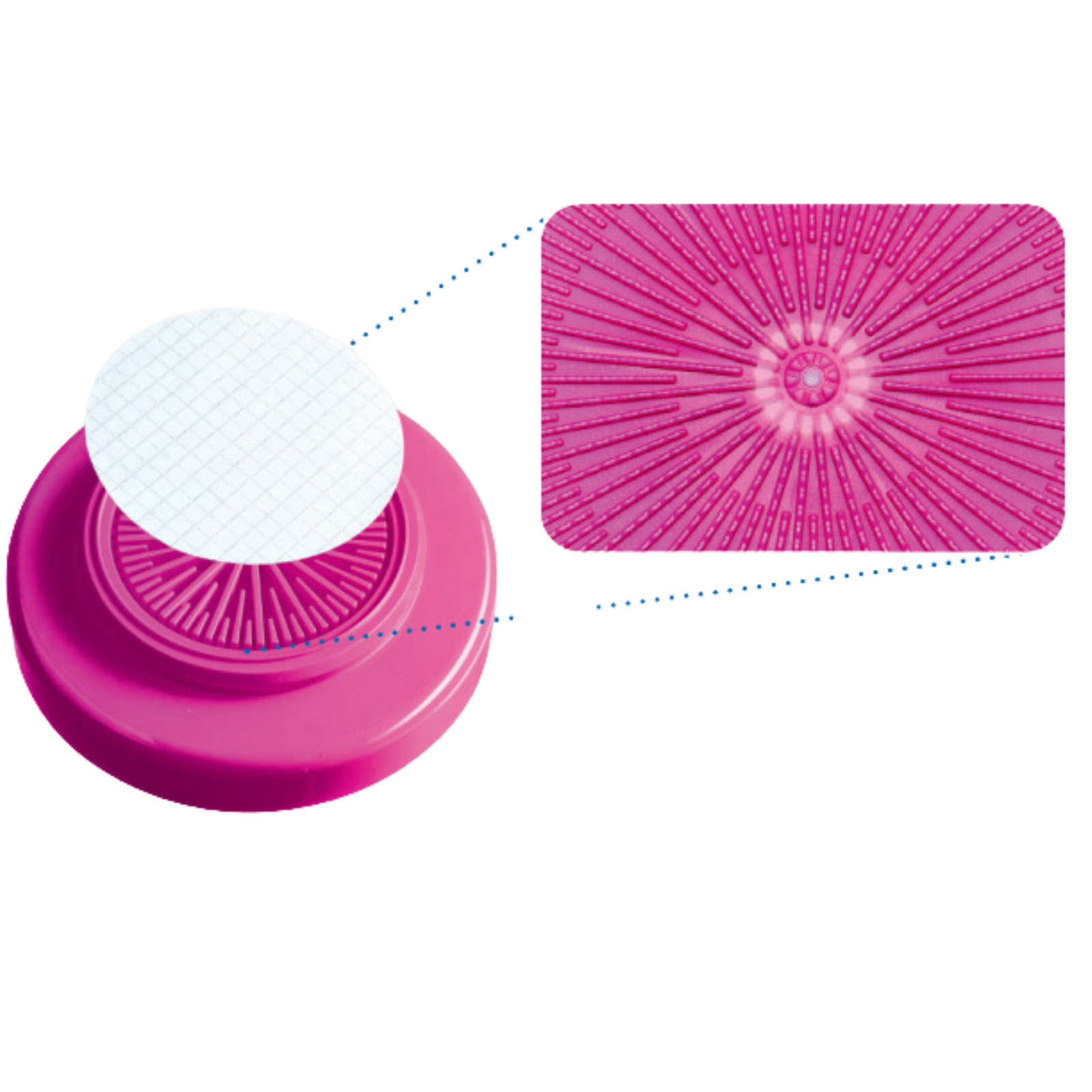 4-Pack EZ-Fit™ Filtration Units 0.45µm, 100mL Funnel – Bioburden Testing Kit