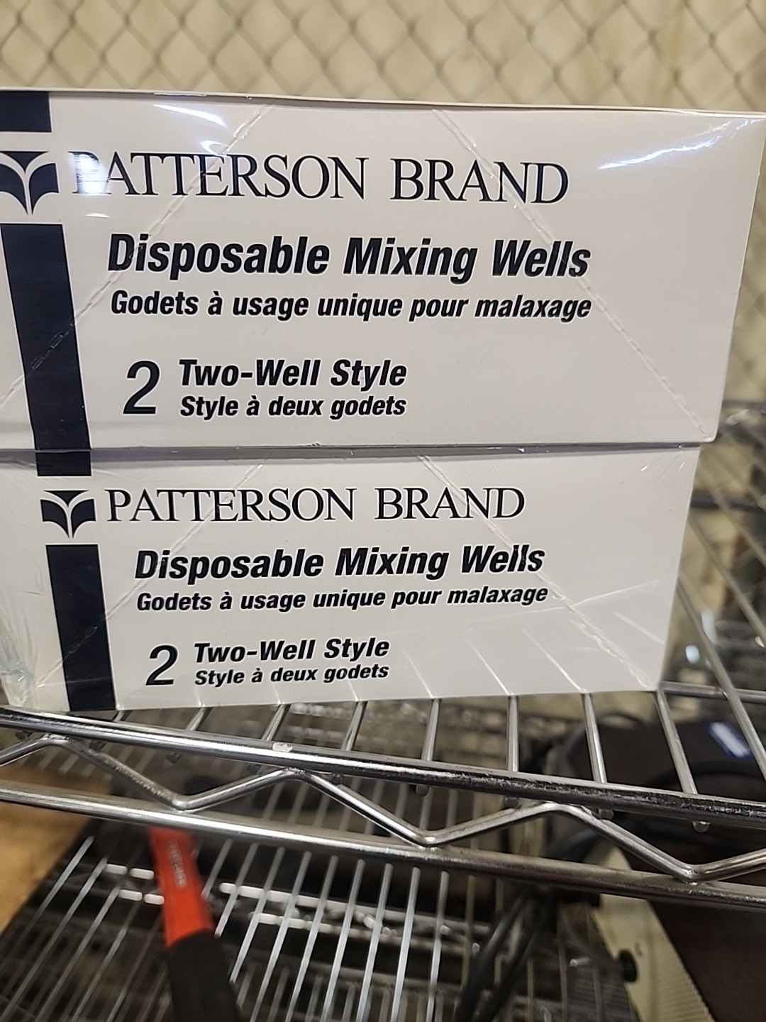 Patterson Dental Dentist Disposable Mixing Wells 2 Hole Markings 2-wells 960 pcs