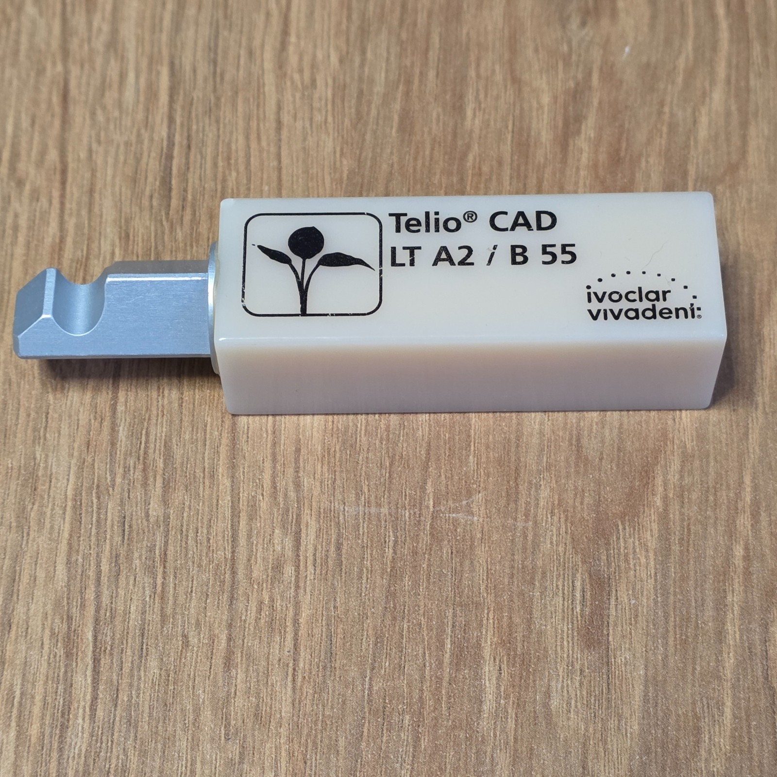 CEREC IPS TELIO CAD – LT A2 / B55 – 1 Total block / PlanMill E4d