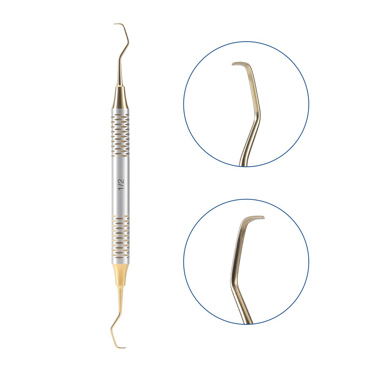 7Pcs Dental Periodontal Scaler Periodontal Hygiene Pick Tool Hand Instrument