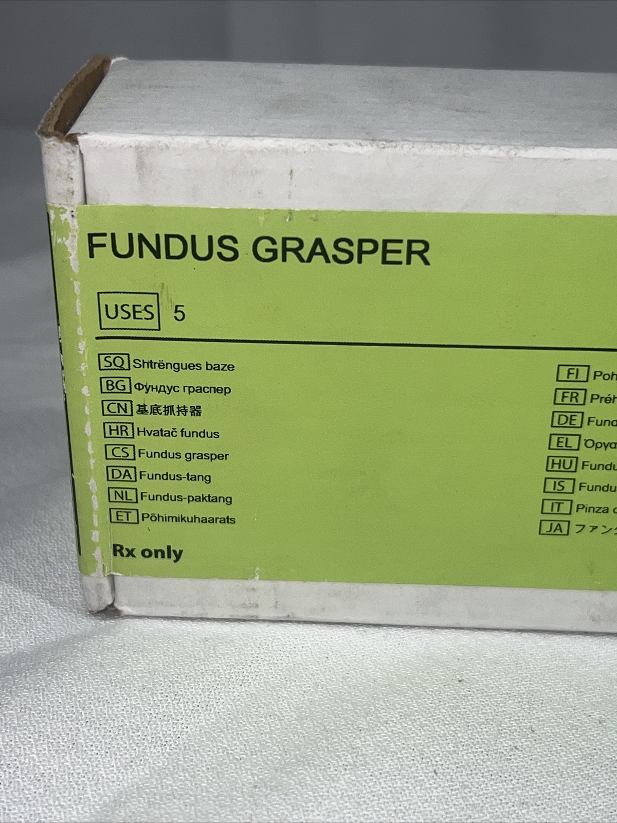 DA VINCI SI INTUITIVE 428058 SINGLE-SITE INSTRUMENTS FUNDUS GRASPER QTY-5