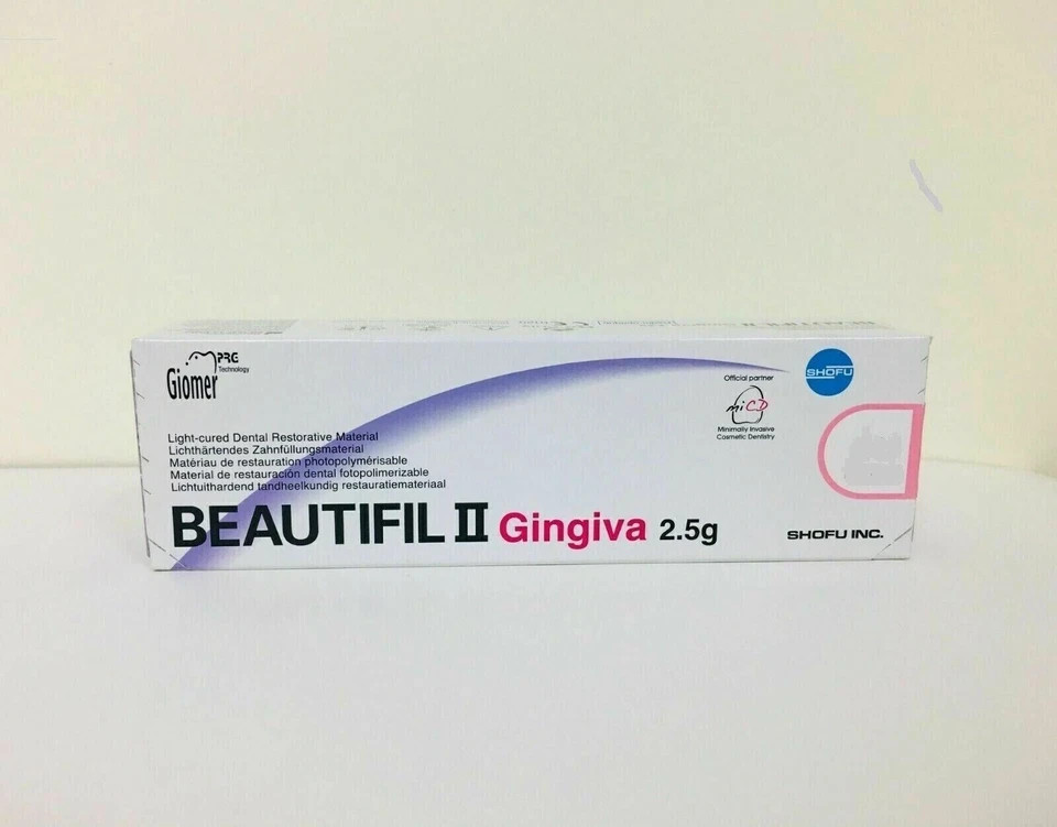Shofu Beautifil II Gingiva Pink Shade Gingival Composite 2.5g II Fast Ship