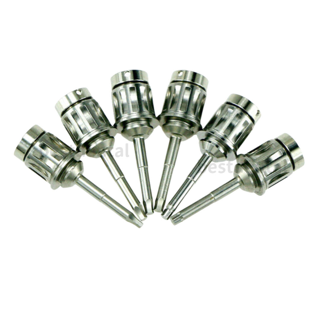 Dental Hand Driver Hex Screwdriver Stainless Steel Long & Short