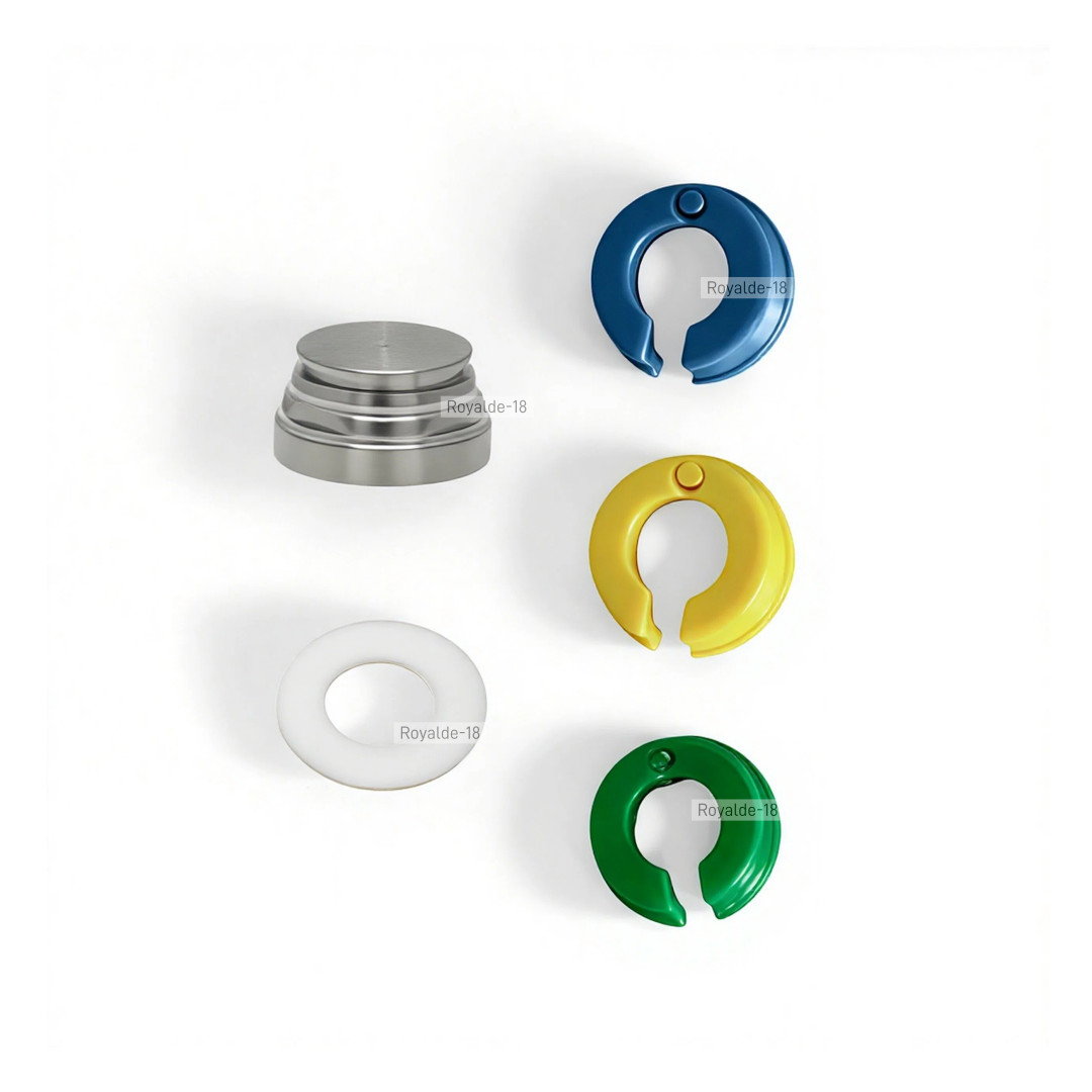Dental Novaloc Retention Inserts Caps Tool Peek Inserts Titanium Matrix Housing