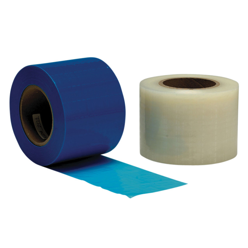 PolyAll 4″ x 6″ Barrier Film, Transparent Blue,Clear 1200 Sheets per Roll