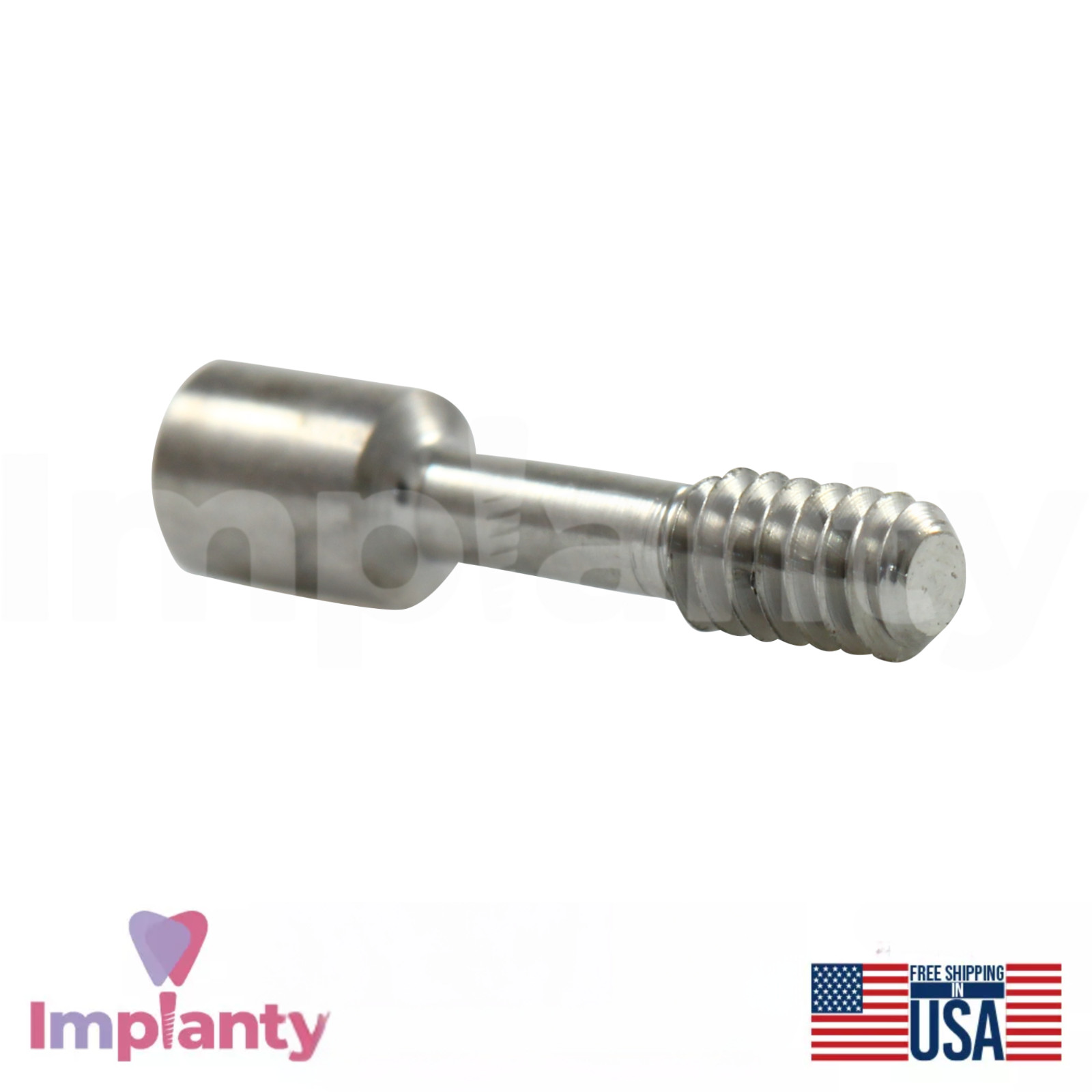 10 GDT Rotational Plastic Castable Prosthetic Slim Int Hex 2.0mm With Screw