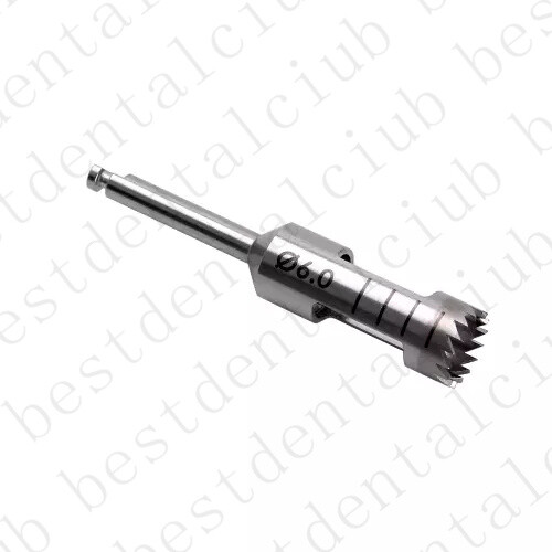 Dental Cutting Trephine Drill Sharp Burr Planting Drills Harvest ITI NOB