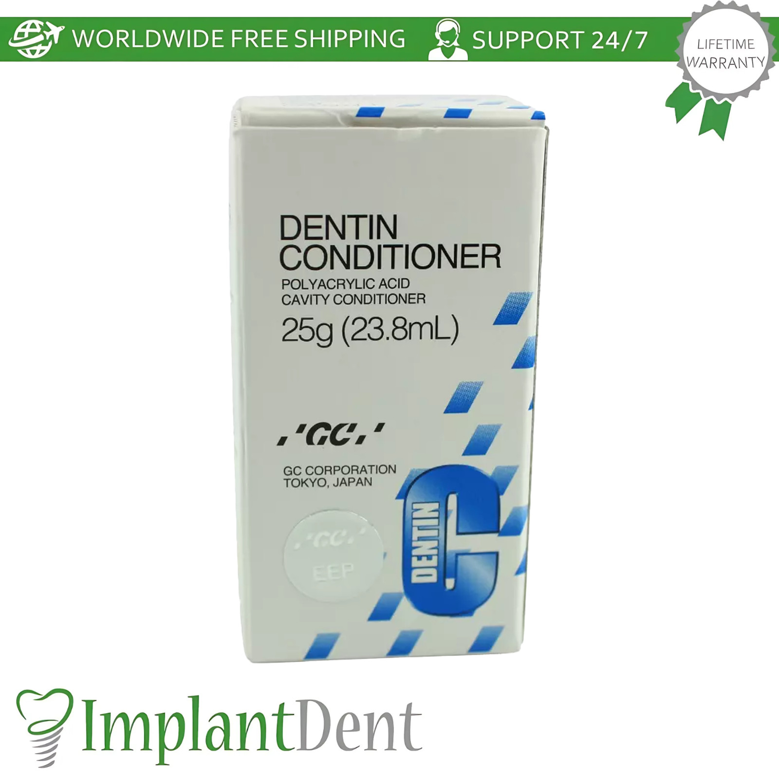 Dental Dentin Conditioner Cavity Cleaning Agent 25g Improved Marginal Seal