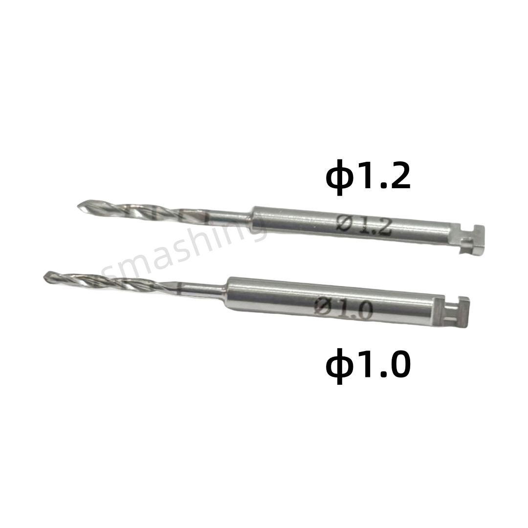 Dental 1.2/1.0 GBR Pilot Drill Thin Socket Drills Bone Tacks Pins Tent Screw TAC