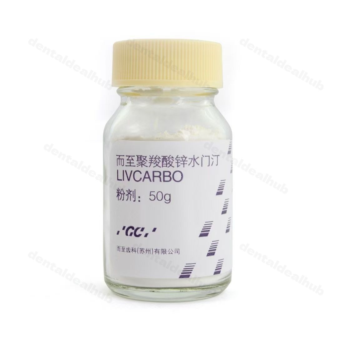 GC LIVCARBO Polycarboxylate Cement 50g Powder 30g Liquid Kit