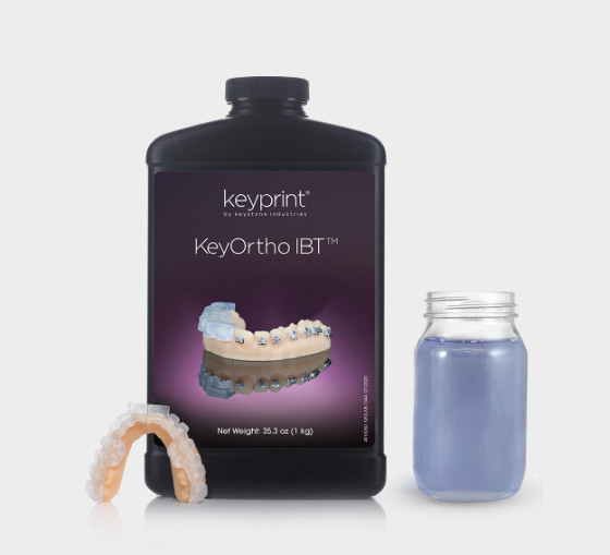 KeyPrint KeyOrtho IBT – Biocompatible Resin 1 KG & .5KG
