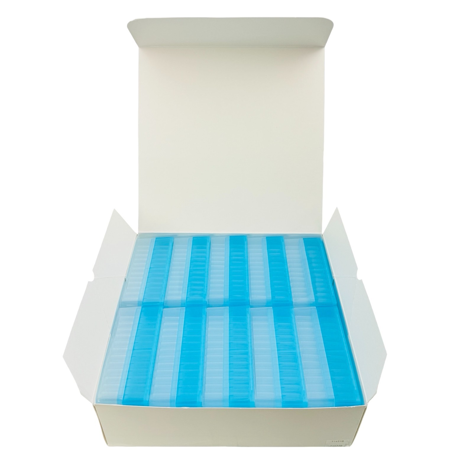 National Scientific MicroTube Strips 1.1ml 8-Tube Attached MicroRacks RNase