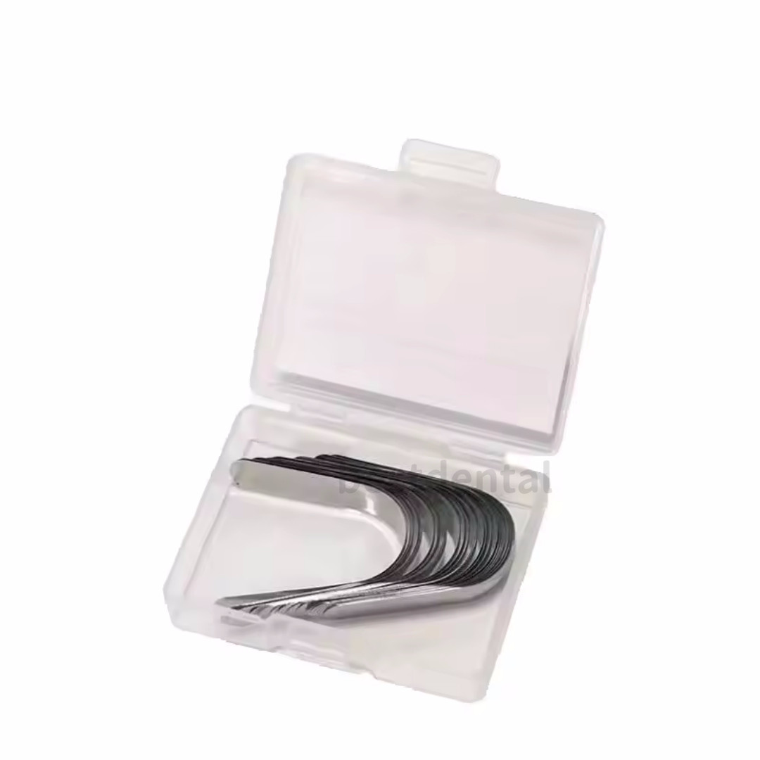 30pcs New Dental Tofflemire Contoured Matrices Stainless Steel Matrix Bands
