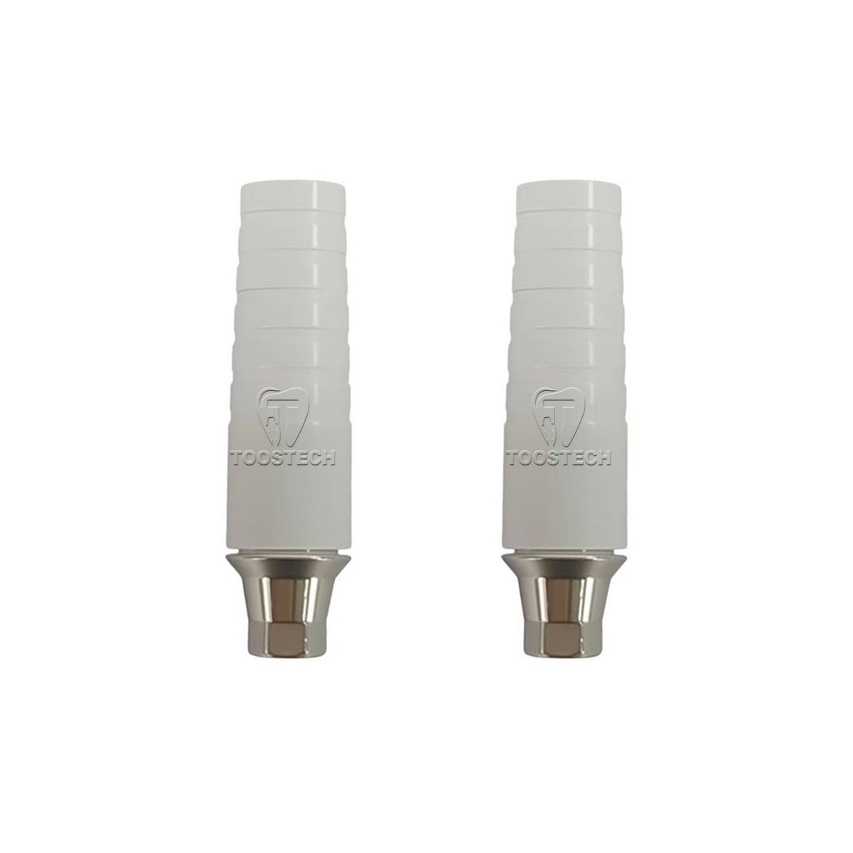6pcs Cocr castable ucla abutment Regular Mini GH1mm/3mm Fit to Osstem Hiossen