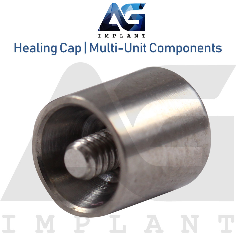 10 Healing Cap For Multi Unit 1.6 Dental Int Hexagon & Conical Connection