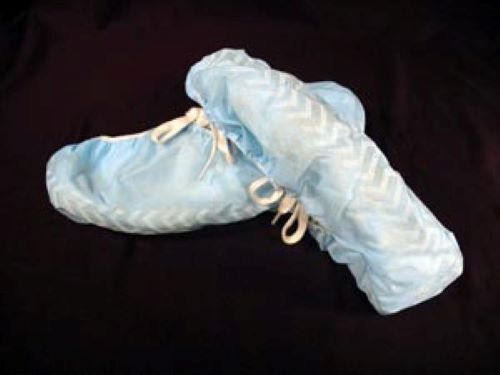 DUKAL SHOE COVERS, NON-SKID, BLUE, 100/BAG, 10 BAGS/CASE, 350-10