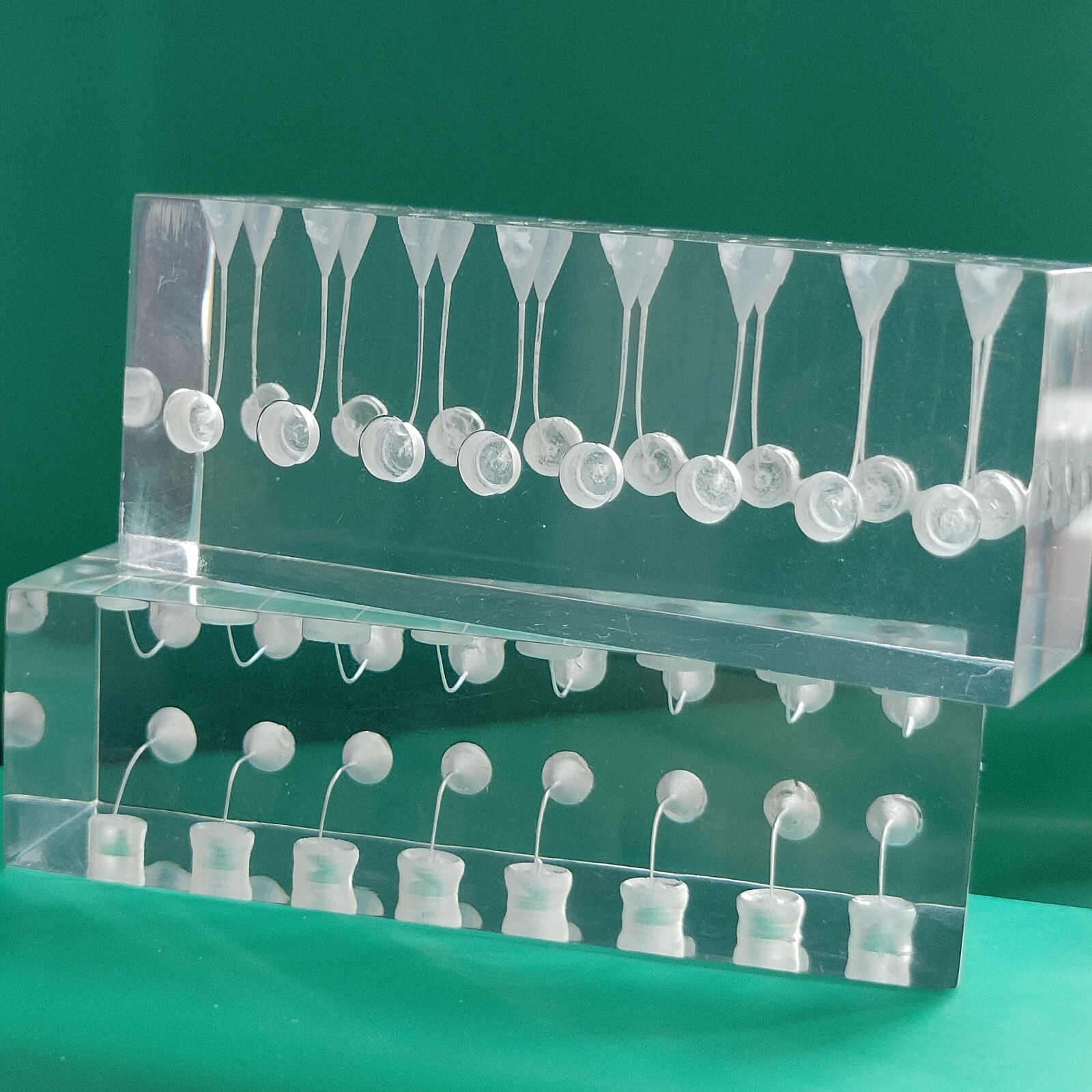 1Piece Dental Endo Files Practise Blocks RCT Block 16-Root Canal Sixteen IN ONE