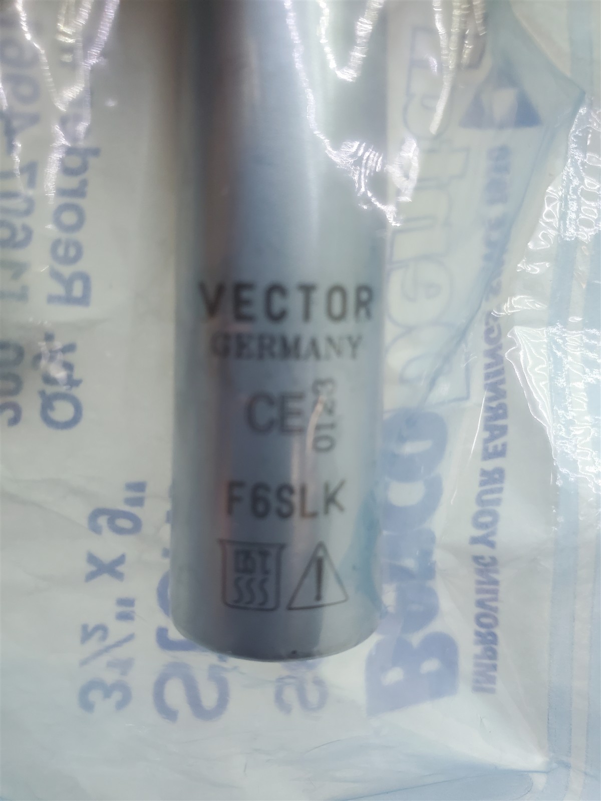 Vector F6-SLK High Speed Dental Handpiece Optic K-Style 3-Port Spray