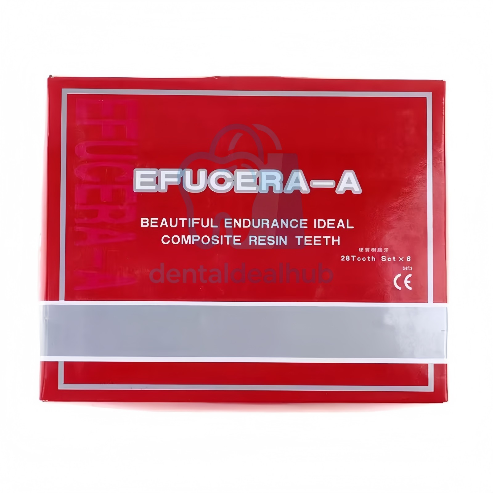 6Sets Denture 23#22# Shade A2 A3 Acrylic Resin Full Set Teeth Upper Lower Dental