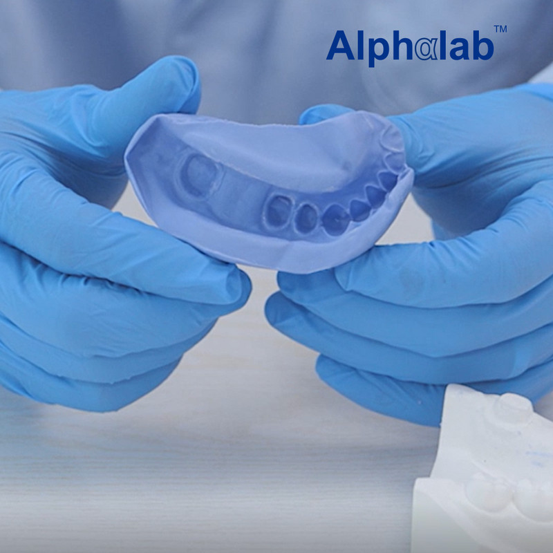 Alphαlab Automix Flexible A-Silicone-Based for Gingival Masks Laboratory