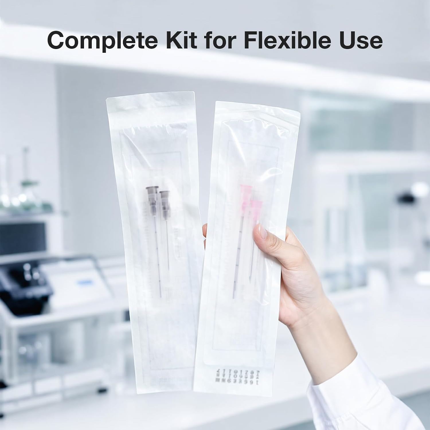 Blunt Tip 25G 38mm Flexible Tubes for Face & Body Use, Professional Rounded 6pcs