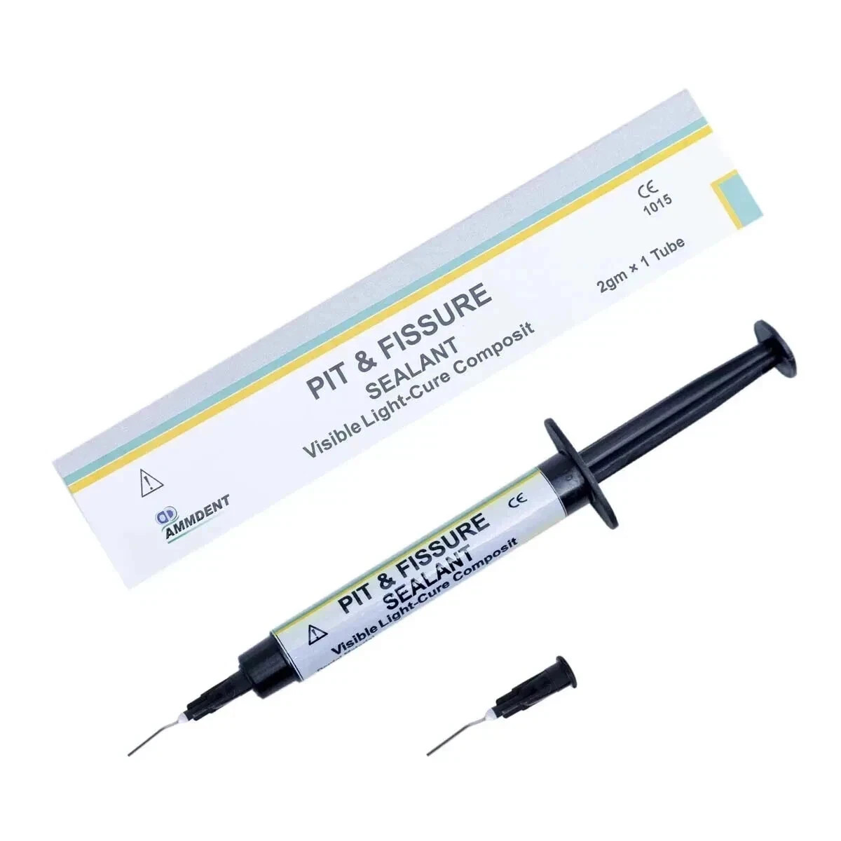 Ammdent Pit & Fissure Sealant Visible light cure 2GM Syringes Dental