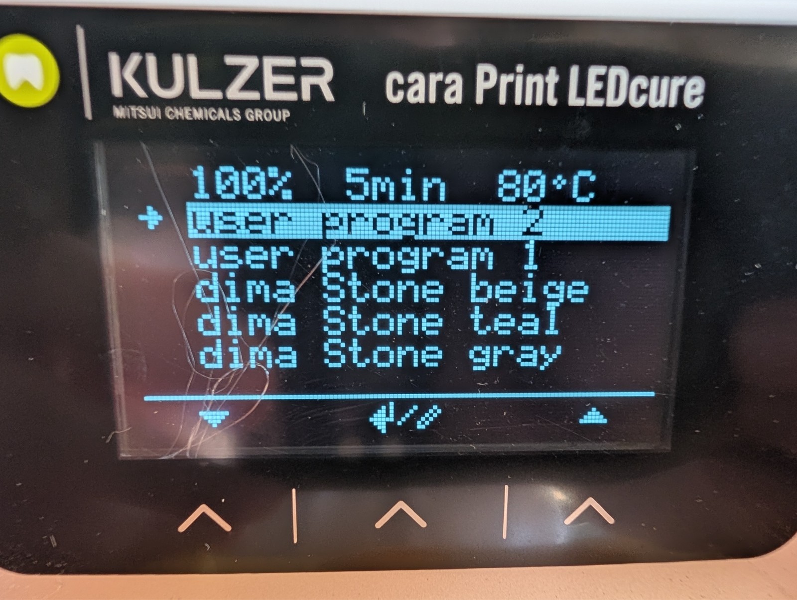 Kulzer cara Print LEDcure Dental 3D Resin Post Curing Unit Tested Power On