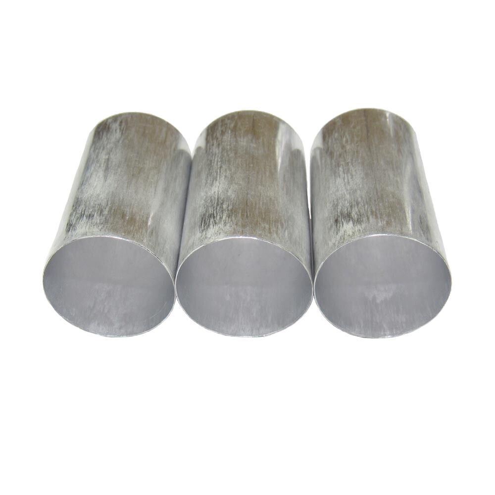 100pcs OD25mm Dental Aluminium Empty Cartridge Tubes for Valplast Flexible