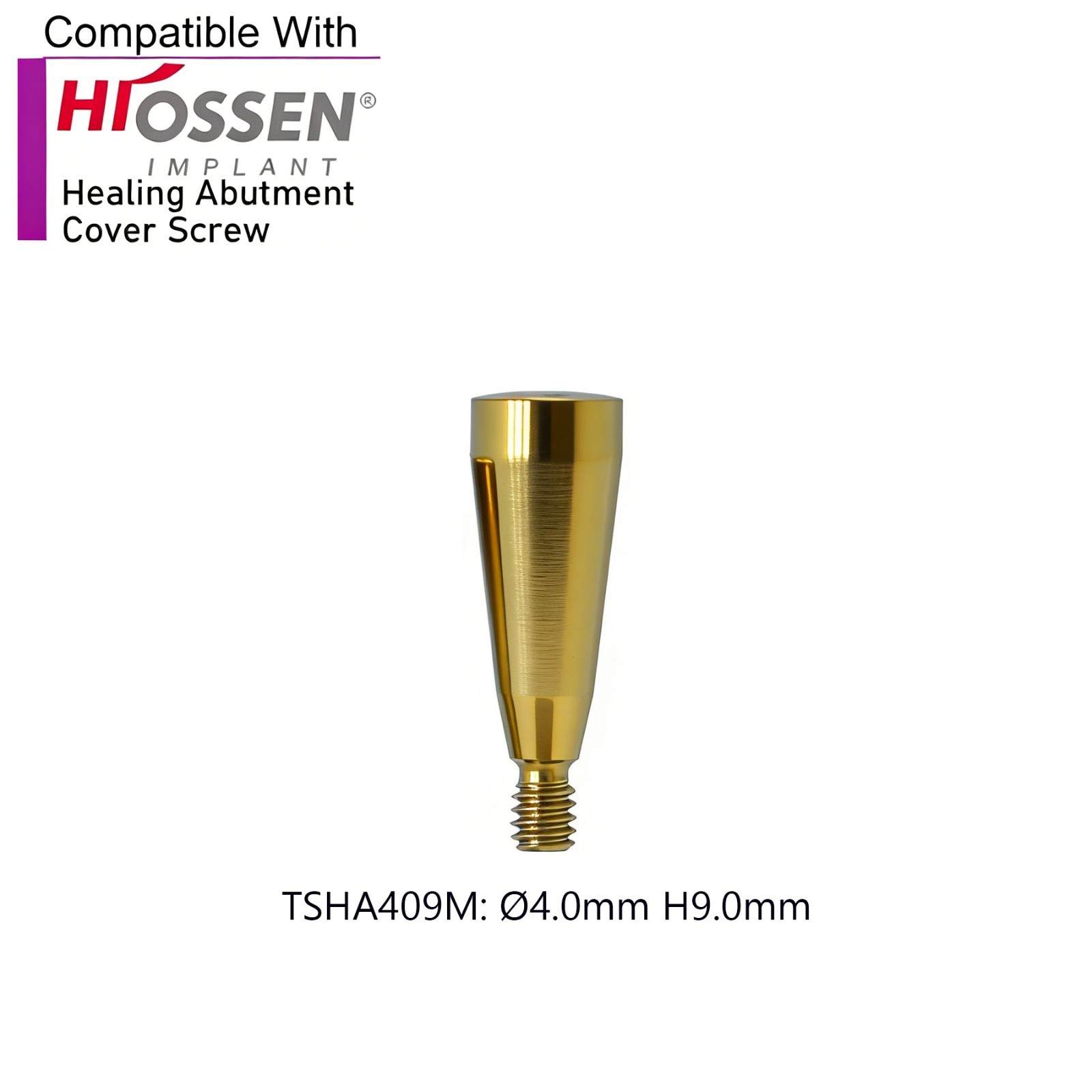US 5Pcs Dental Healing Abutments Cover Screw Regular/Mini fit Osstem Hiossen