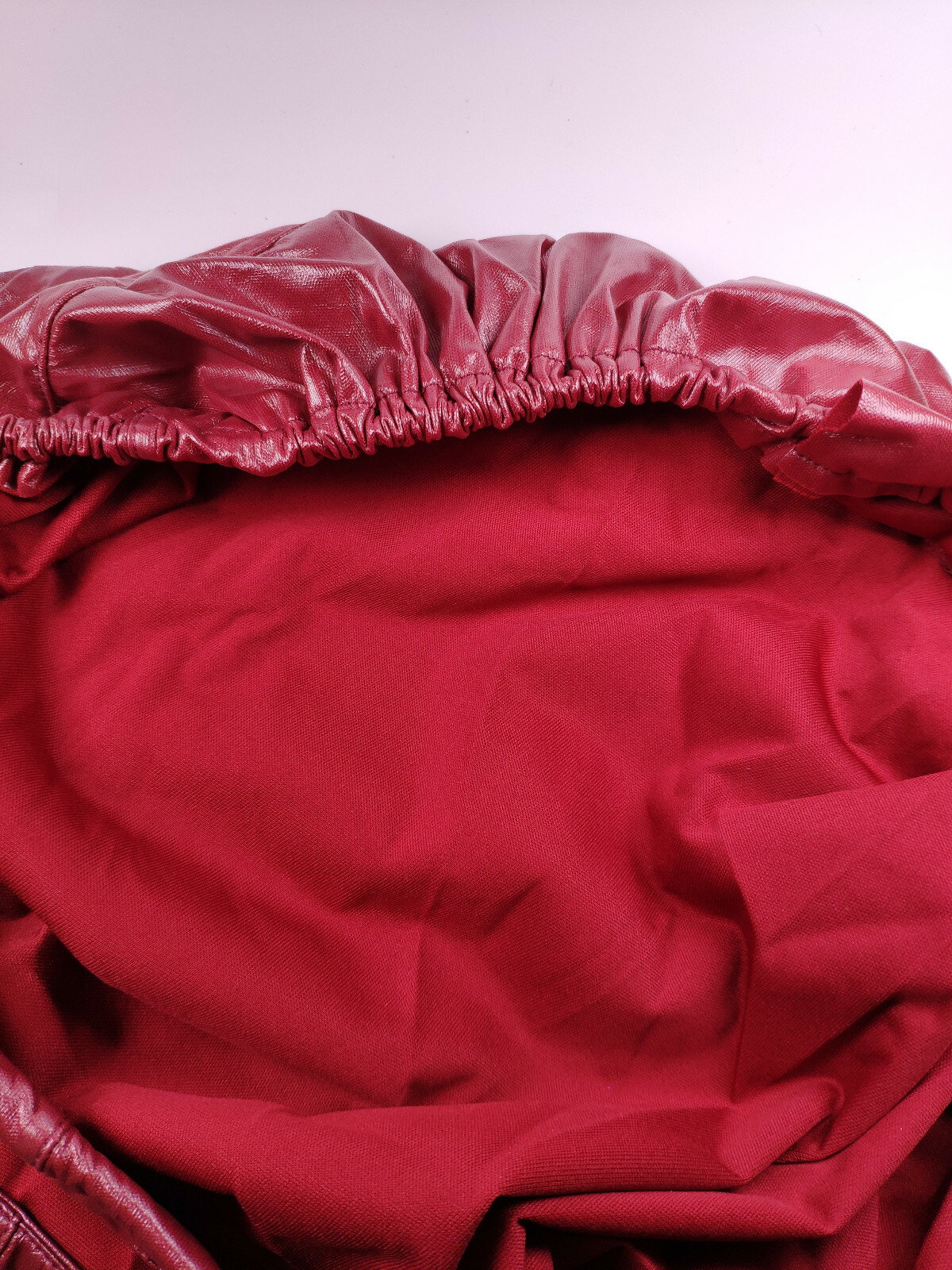 1Set Dental Unit PU Cover Cloth Dentist Chair Protector Sleeve Wine Red Line