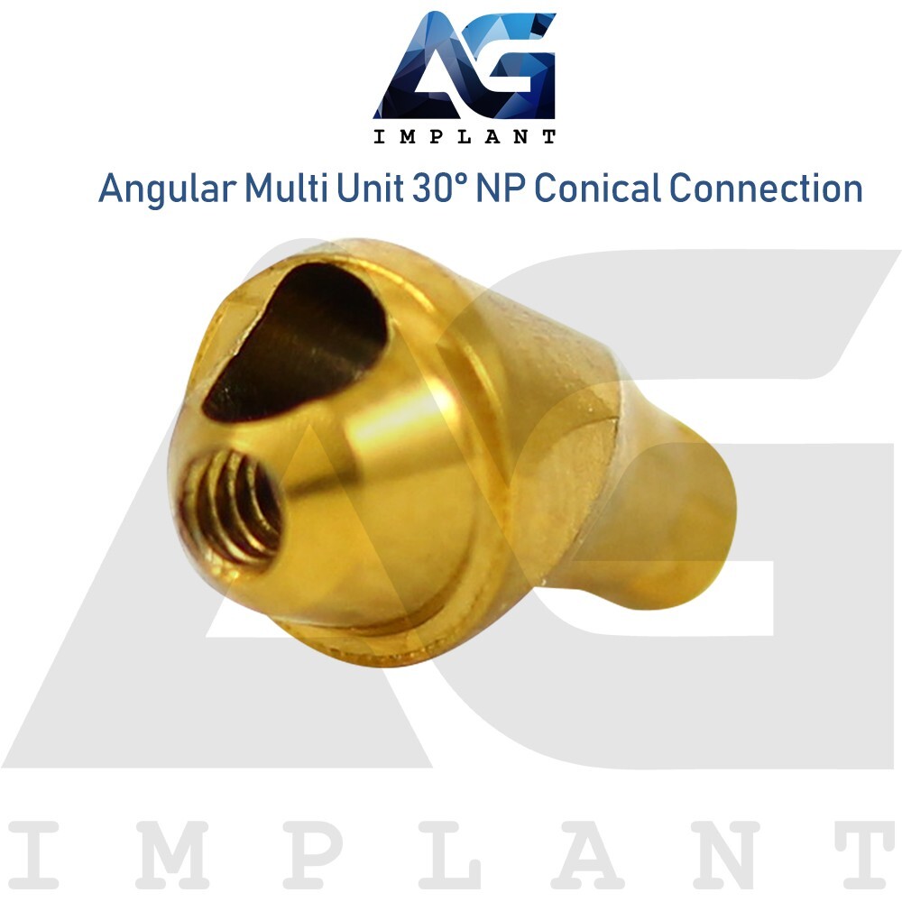 5 Angular Multi Unit Prosthetic System 30° Conical Connection NP Plastic Set
