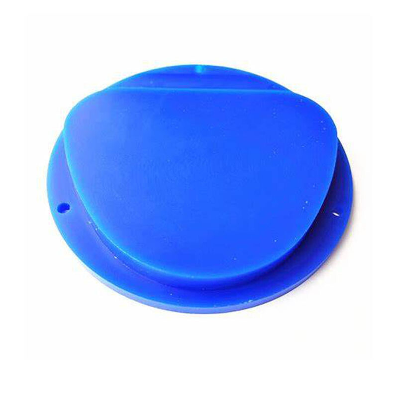 1pc Dental Wax Block Cad Cam Wax Disk Dental Discs OD98mm Blue Color