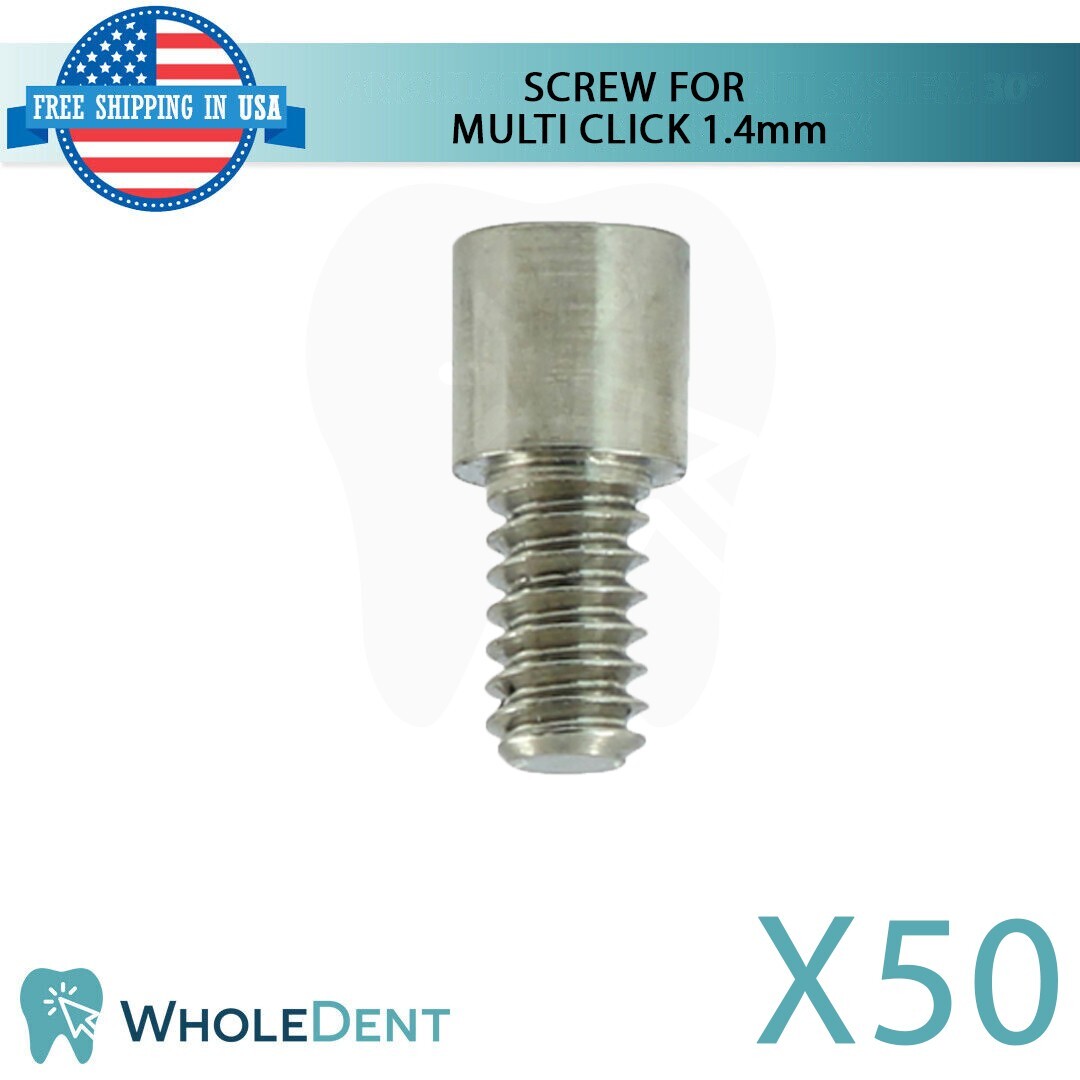 50X Screw With Length Of 4.0mm For Multi Unit 1.4mm Abutment