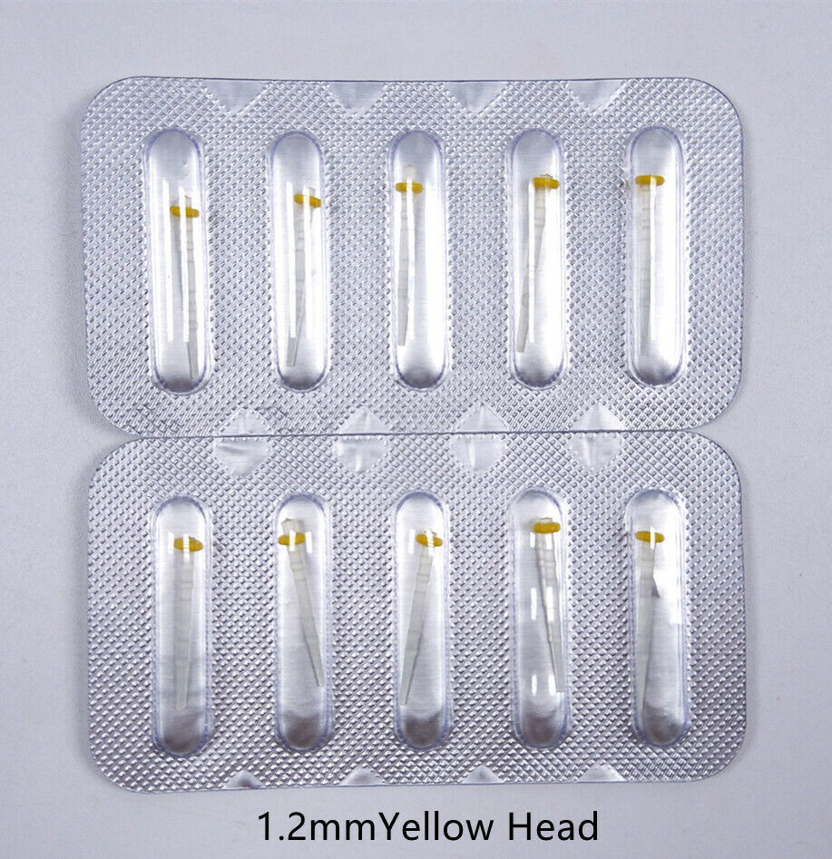 Dental Quartz Screw Fiber Post Slice Root Canal Resin 1.2 1.4 1.6 1.8mm