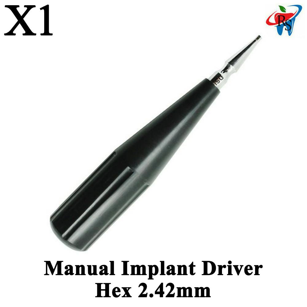 1pcs Dental Impl ant Long Hand Driver Ø2.42mm Internal Hexagonal Tools