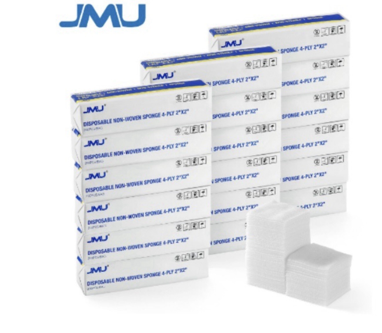 Gasas JMU 1000 pcs – Uso médico y dental