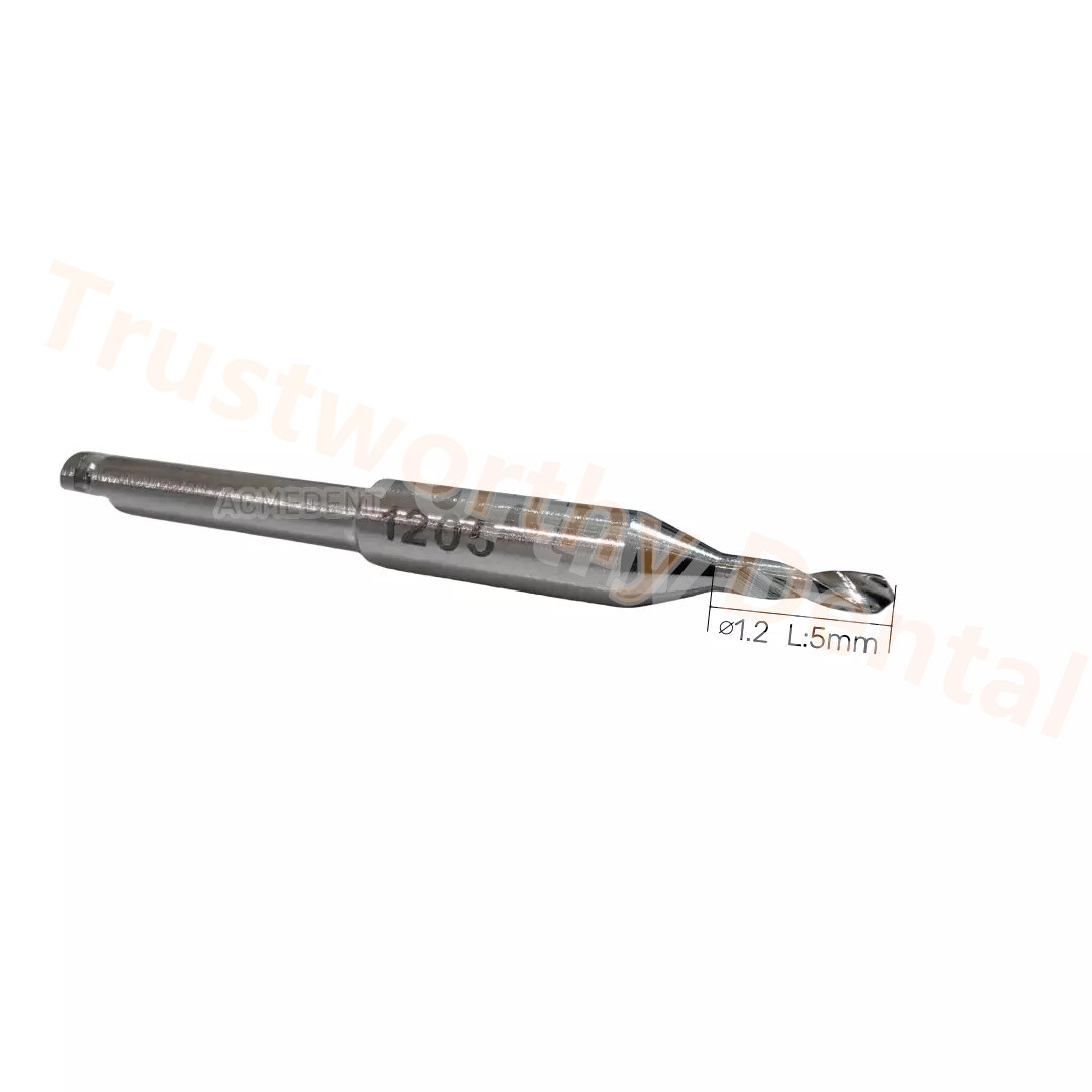 Dental Pilot Drill Guided GBR Bone Screw Insertion Prebored Hole Drills ∅1.2 5mm