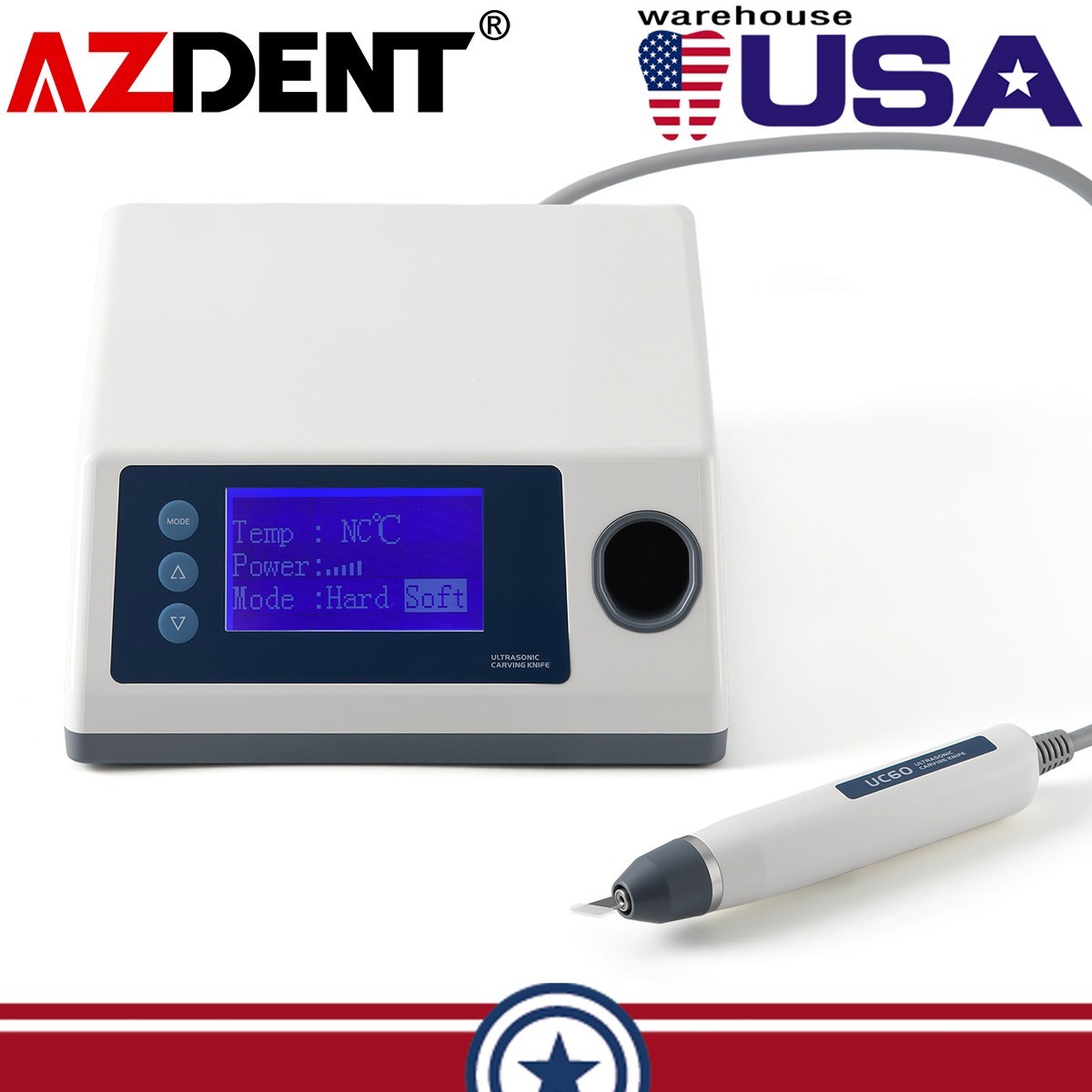Dental Machine Ultrasonic Knife Braces For Cutting PVC Plastic Leather Resin