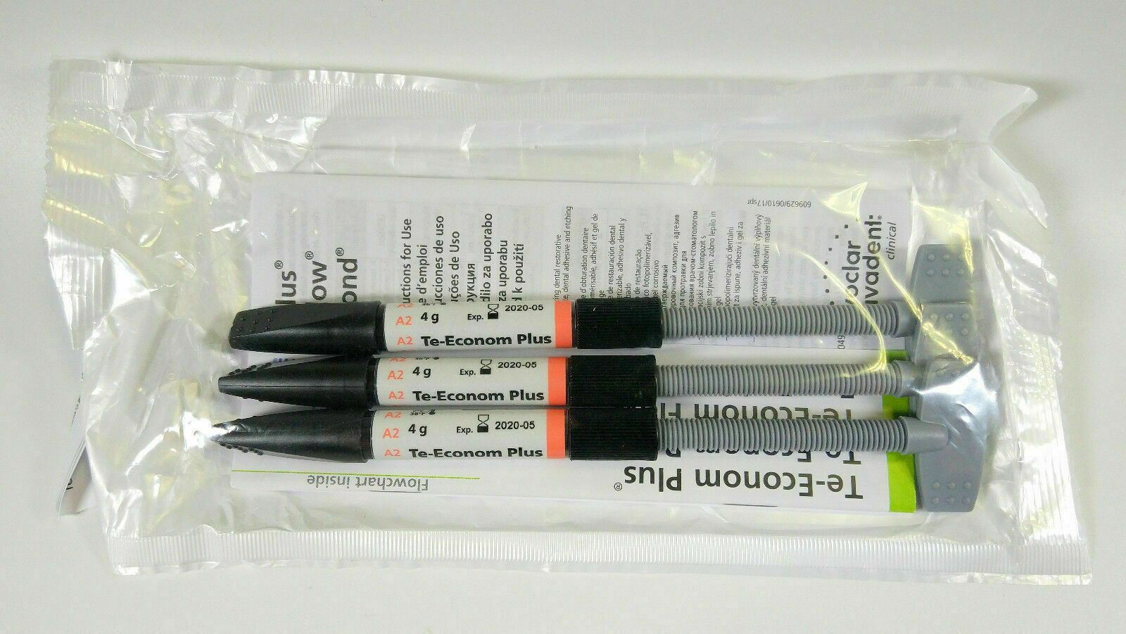 Ivoclar Vivadent Dental Light Cure Composite TE-Econom Plus Resin A1/A2/A3/A3.5