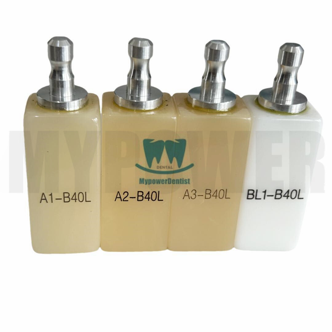 Dental PMMA Block CAM CAD CEREC B40 Block Non Firing Milling Sirona A1 A2 A3 BL1