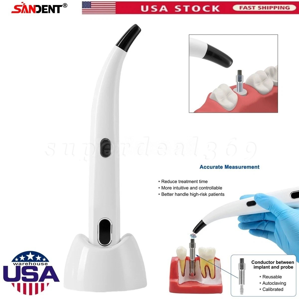 Dental Endo Reciprocating Files Niti Gold File Rotary Root Canal 25MM Flexible