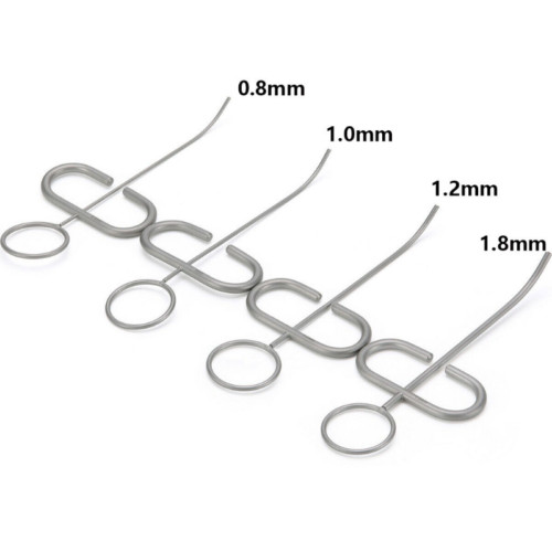Dental Cement Teeth Filling Plugger Applicator Implant Refill 0.8/1.0/1.2/1.8mm