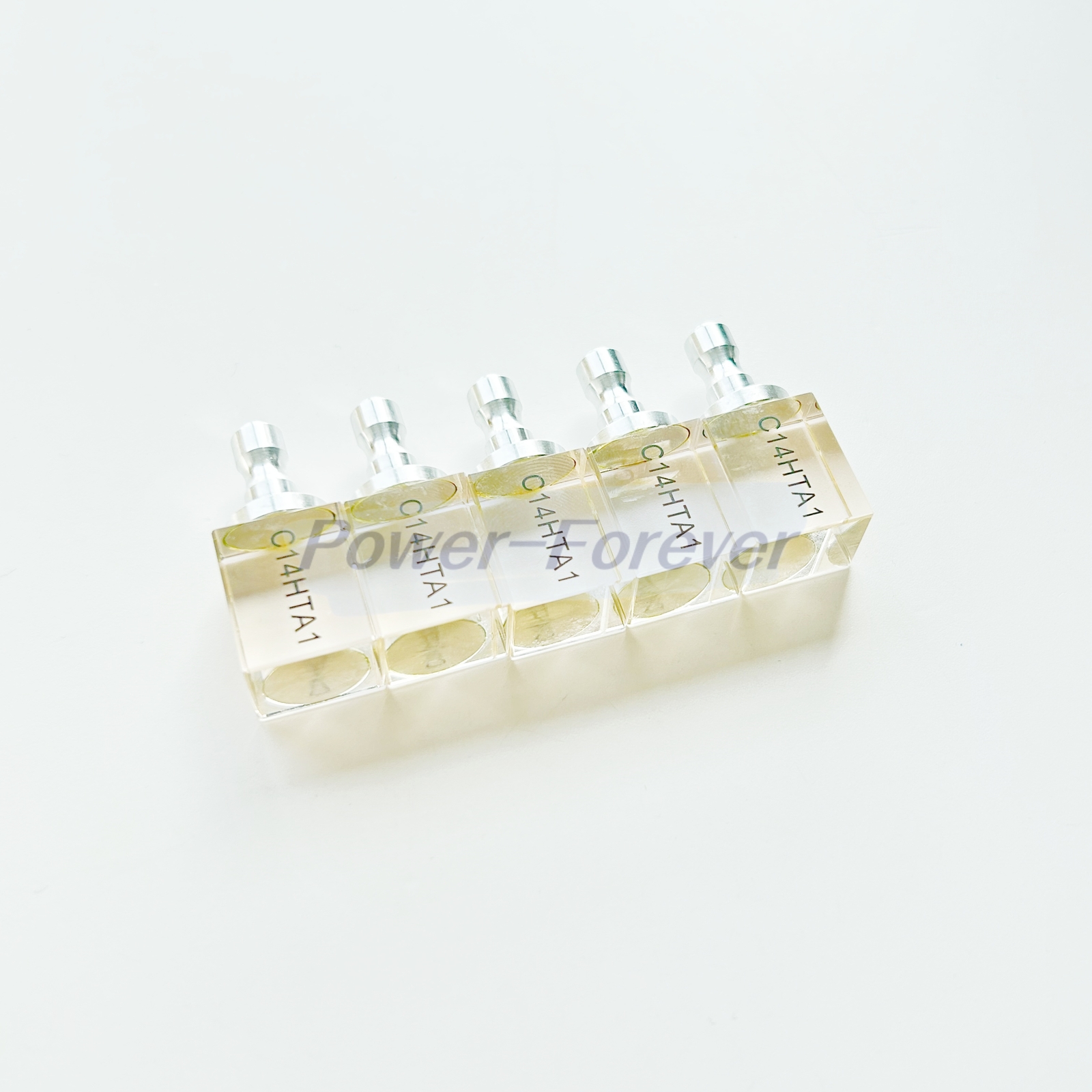 HTA1 C14 Dental Crystal Blocks Glass Ceramic Zirconia Reinforced CEREC Block CAD